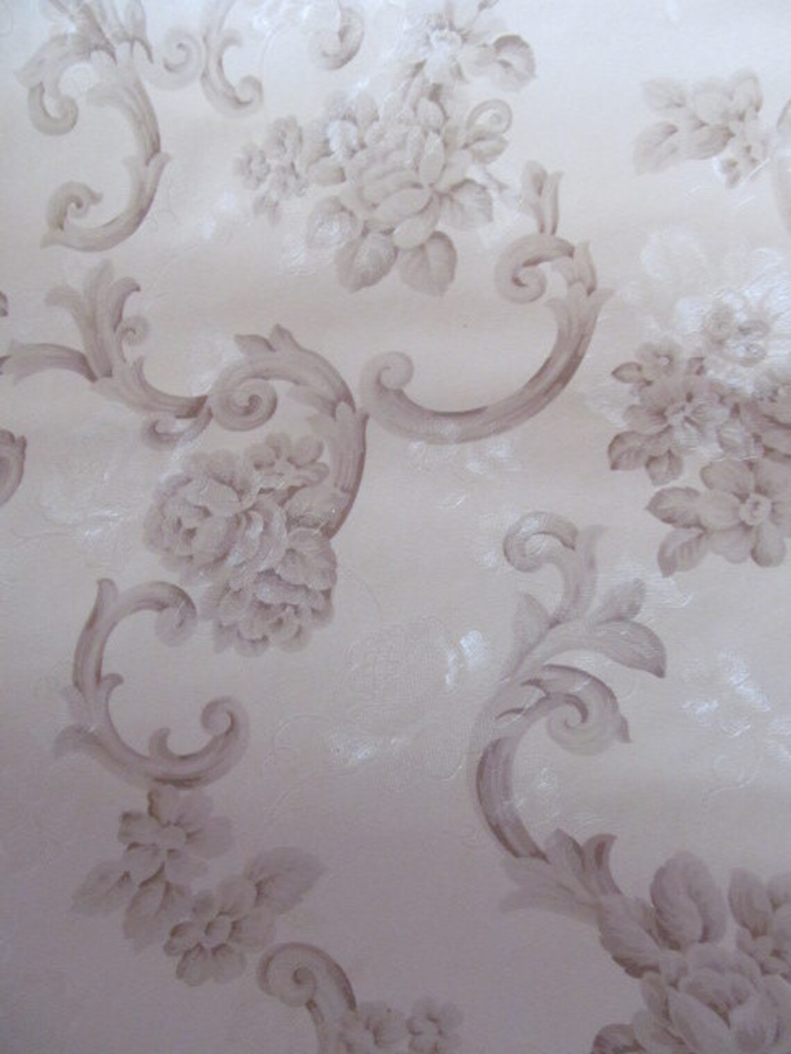 Vintage Wallpaper Rolls Wall Coverings Solid PrePasted Etsy