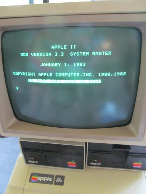 アップル apple コンピューター Apple Clock Vintage Vintage Apple clock