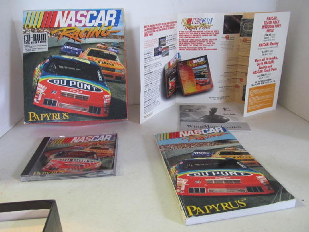 Cd Rom Racing Game Nascar Racing Game CD Rom Nascar Collectibles,nascar Gaming Raceing ...