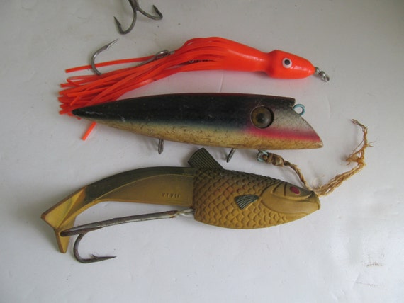 Big Game Lures Vintage Fishing Lures Salmon Fishing Lures Gifts for Him  Fathers Day Fishing Gifts Fathers Day Gifts for Dad Gift Fisherman 