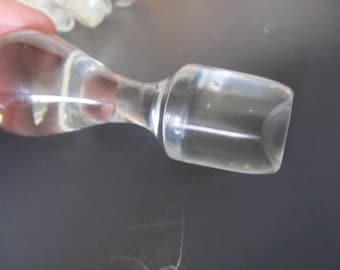 Large Solid Crystal Decanter Stoppers Clear Glass Stopper Liquor Decanter Toppers Stopper Replacements perfume bottle replacement stoppers