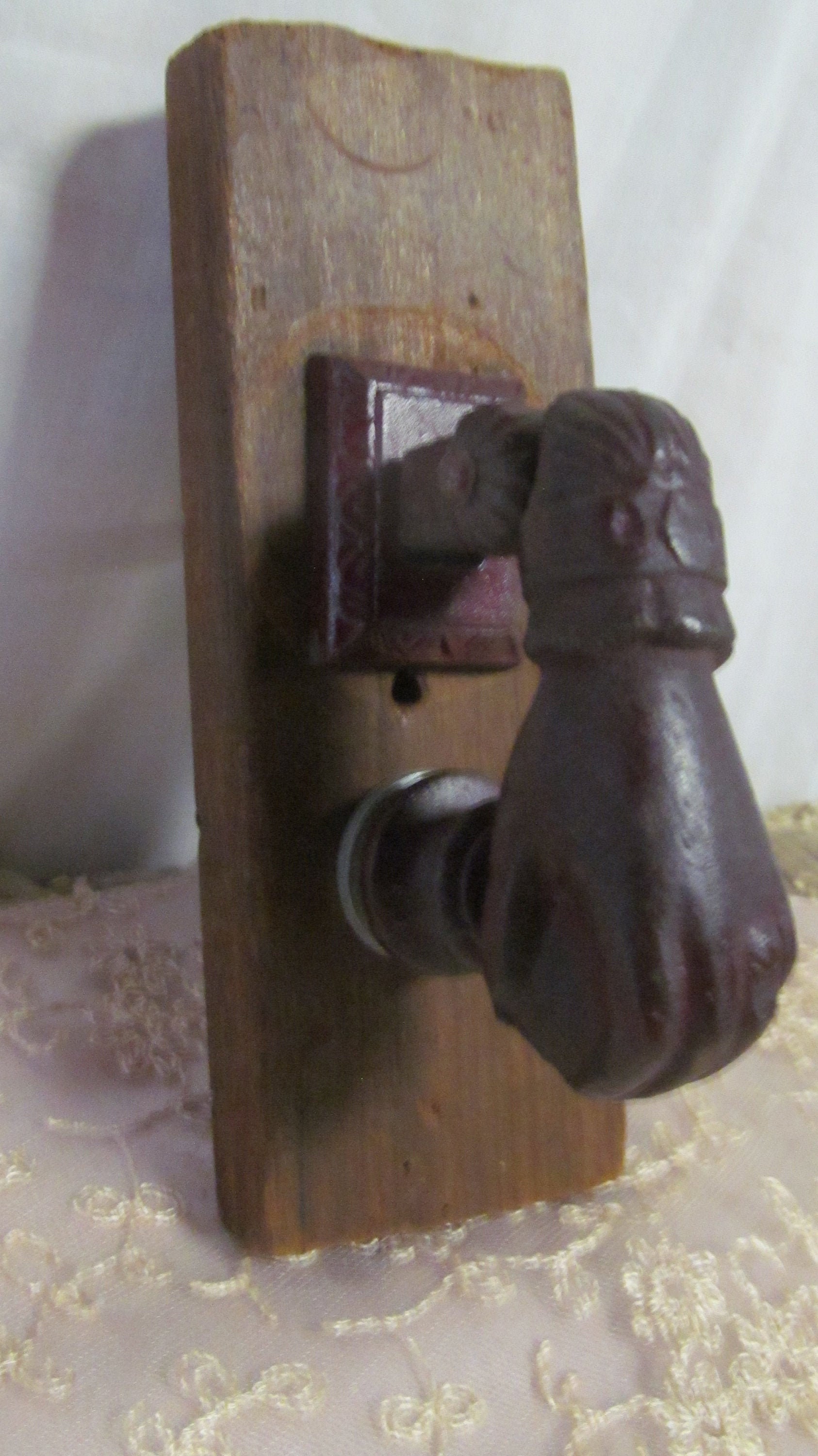 Victorian Antique Cast Iron Door Knocker Victorian Hand with | Etsy