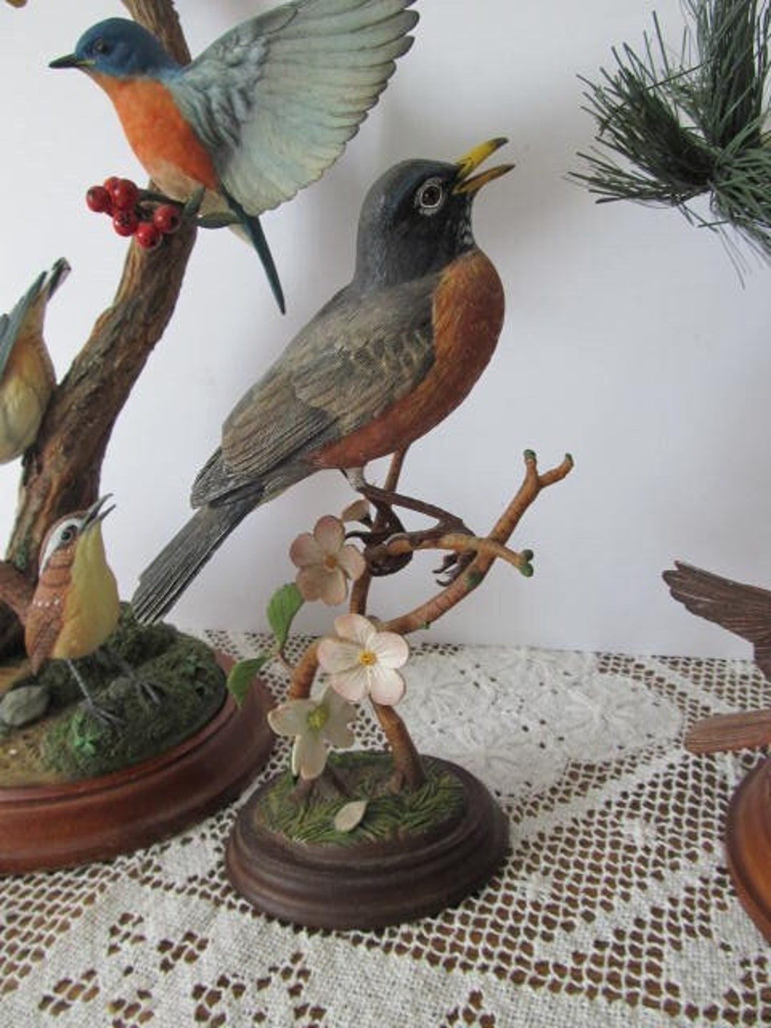 Danbury Mint Bird Figurines Springtime Melody Danbury Mint Jeff Rechin