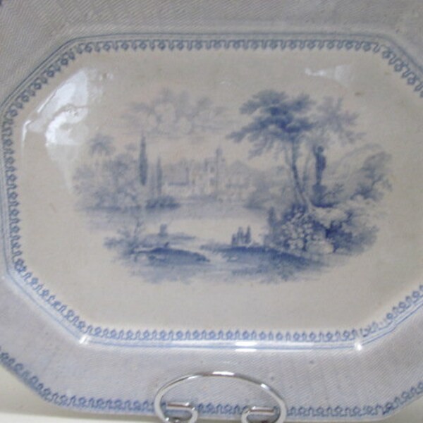 Blue Transferware - Etsy