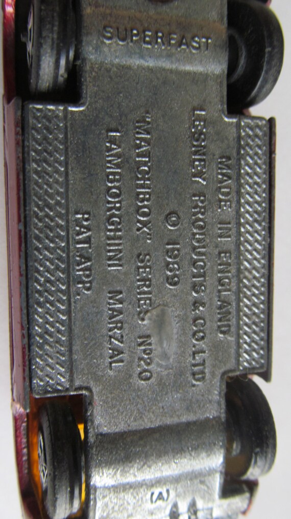 Matchbox series no 20 lamborghini marzal sale