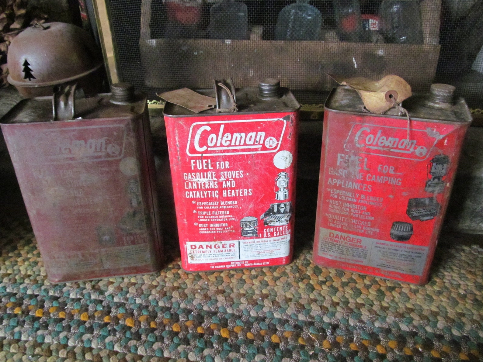 Instant Collection Coleman Fuel Oil 1 Gallon Can Lamp Oil Can Etsy