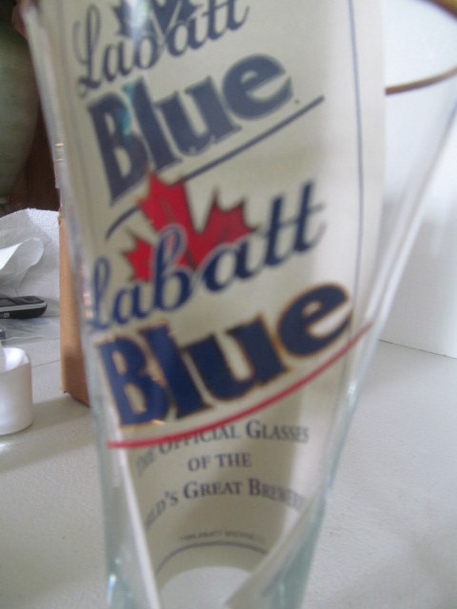 Labatt Blue Beer Glass Canada Brewery Beer Made in Germany Etsy