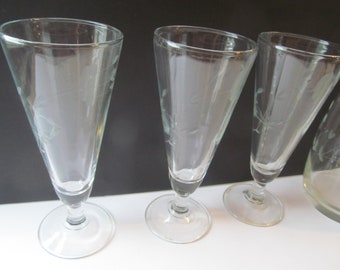 Pilsner Glass Princess House Crystal Heritage Pattern Glass 442 Princess Heritage Collection Princess Heritage Pattern Crystal Gifts Bar