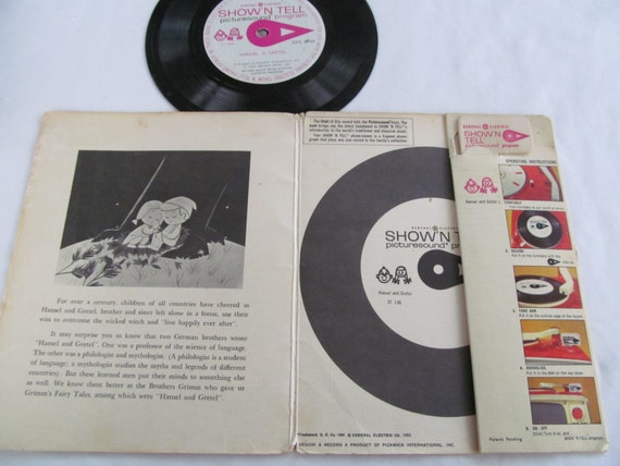 Hansel and Gretel Show N Tell Picture Sound Program General