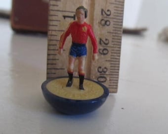 Subbuteo Football Toys Tops Subbuteo table soccer game Figurine Replacement Player Soccer red & blue Team Table top Game Room Decor