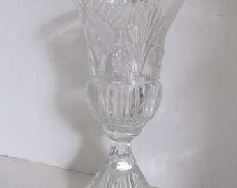 Centerpiece Lead Crystal Candle Holders Crystal Gifts Lead Crystal Vase clear Glass Pedestal Crystal Candle Pillar Holderc