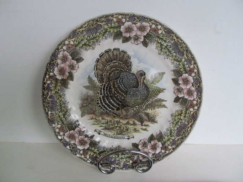 Turkey Plate Farmhouse Home Decor Turkey Plate Churchill Etsy