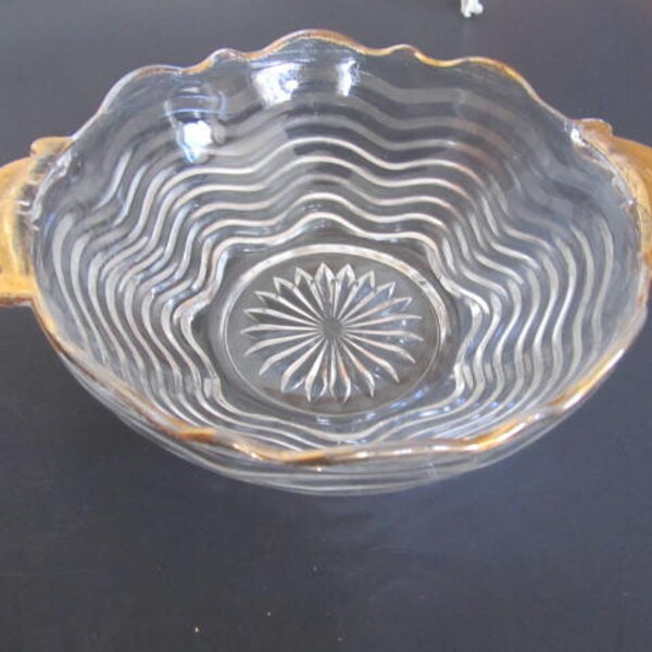 Wavy Antique Gold Bowl main image 1