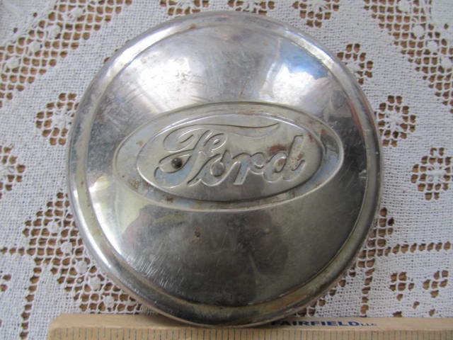 1930s Antique Ford Chrome Hub cap Ford Pickup truck Hot Rod Cars Muscle car Parts Accessories Hubcap Wheel cover Man Cave Decor garage decor Etsy