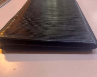 Louis Vuitton Black Epi Long Wallet LV Louis Vuitton wallets LV Vintage bags purses wallets BiFold Slim Wallet