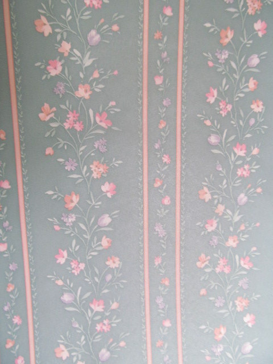 Vintage Wallpaper RollsSolid PrePasted Vinyl Double Rolls of Etsy