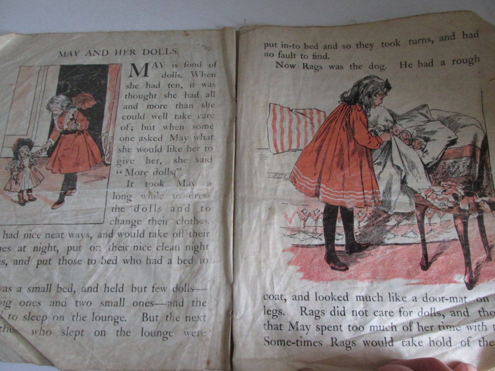 Antique Cloth Childrens Book Rare Childrens Books Book Made Etsy