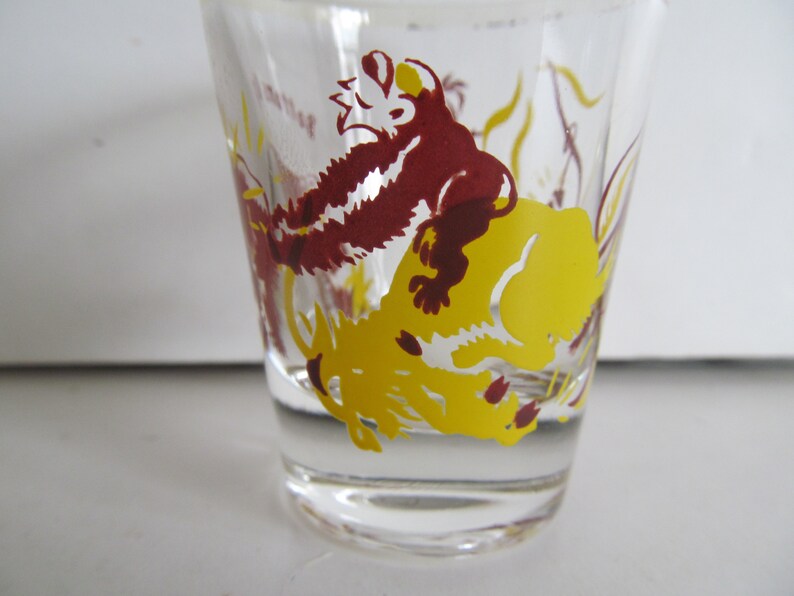 Bottoms up Shot Glass Monkey Business Funny Shot Glass Wedding Etsy