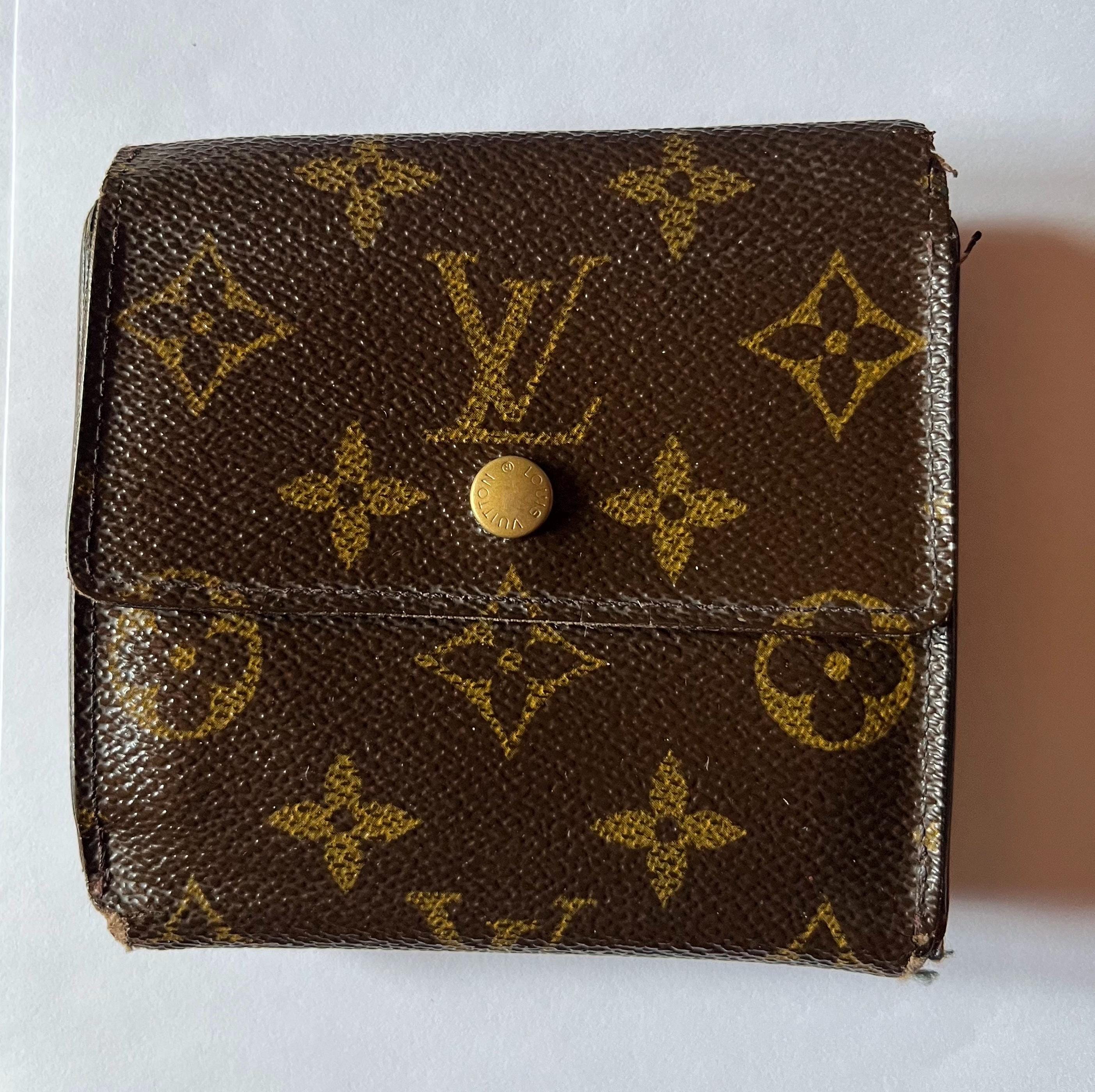Louis Vuitton Elise Monogram Wallet LV Brown Monogram  Louis Vuitton Brown and Gold Leather Monogram Elise Wallet main image 0