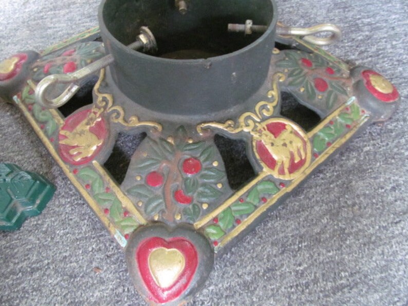 Cast Iron Tree Standheavy Duty Tree Standchristmas Tree Etsy