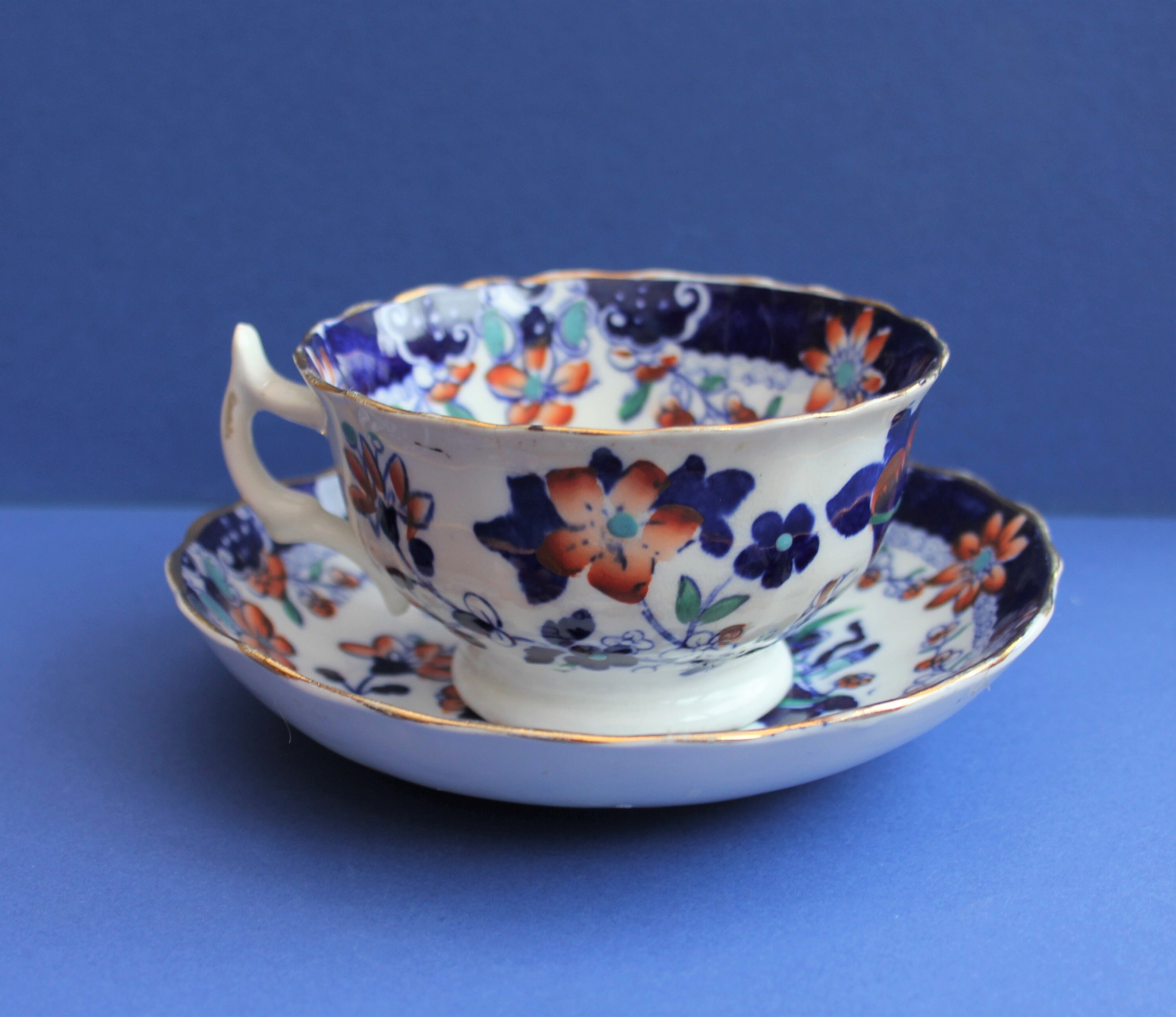 小皿 ソーサー 英国製 BROAD HURST アンティーク　ビンテージ 5d4f99943c7166bcbfaab369f5ea0d
