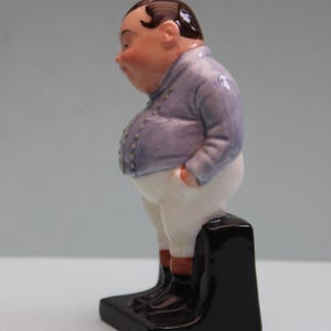 Royal Doulton Fat Boy-beeldje/Pickwick Papers/Charles Dickens