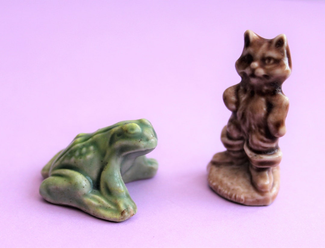 Rare Wade Whimsies Beige Puss in Boots Nursery Rhyme