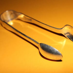 Pretty Traditional Edwardian Silver Plated Sugar Tongs