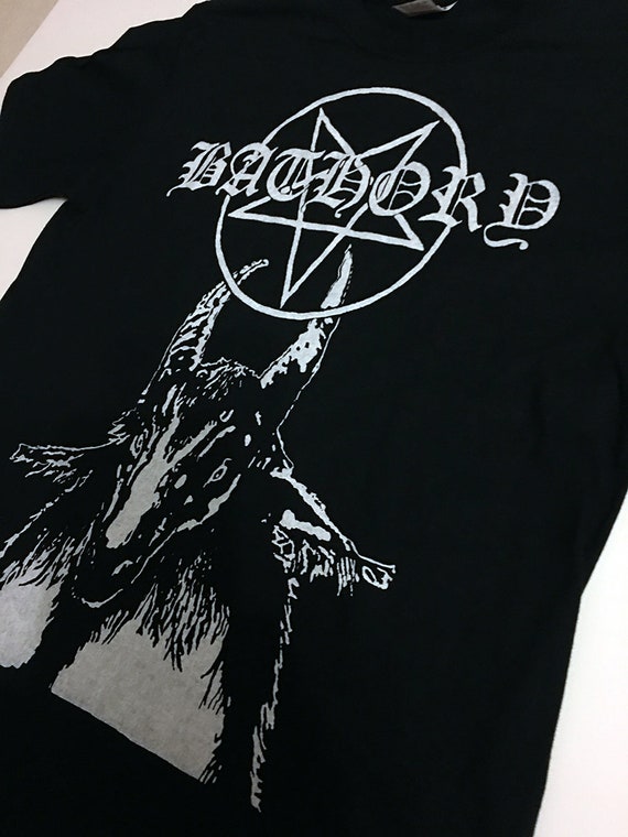 Bathory Long Sleeve venom darkthrone slayer celtic frost black metal mayhem punk