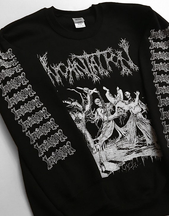 CREMATORY SWEATSHIRT death metal MORBID ANGEL Dismember Entombed Immolation S-XL