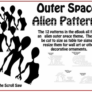 Scrollsaw Alien Patterns eBook