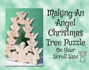 Angel Christmas Tree Puzzle Plus Patterns