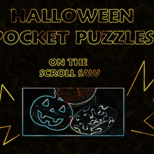 Halloween Pocket Puzzle Patterns For the Scroll Saw