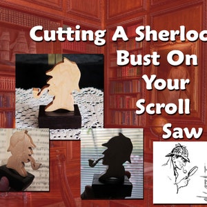 Sherlock Holmes Mini Bust eBook Pattern Plus