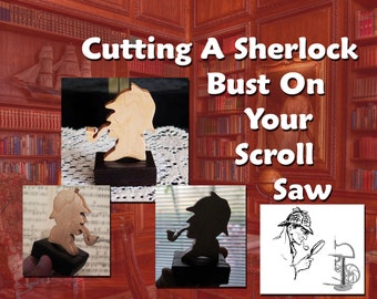 Sherlock Holmes Mini Bust eBook Pattern Plus
