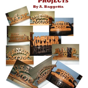 Scrollsaw Mother&#39;s Day Wood Sign Pattern eBook