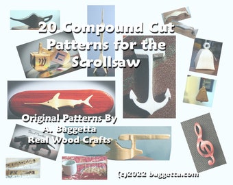 20 Compound Cut Patterns for the Scrollsaw