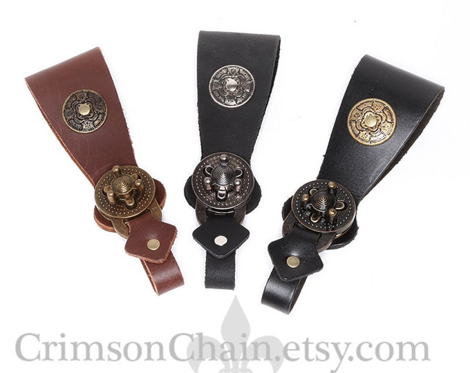 Turn Lock Mug Frog Black or Brown by Crimson Chain Etsy