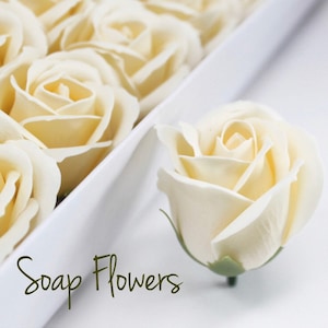 BLOOMING LOVELY BOUQUET Bathe in Beauty Luxury Soap Flowers Valentines Day Red Roses Mum Spa Kit Bath Time Pamper Set image 5