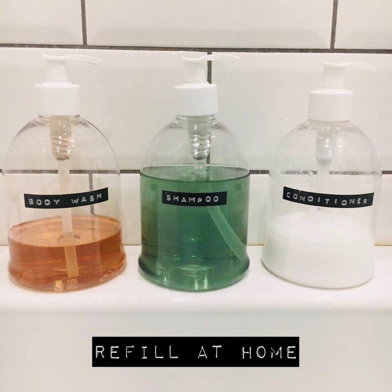 Natural Body Wash Shower Gel 400ml Refill Pouch SLS FREE Etsy UK