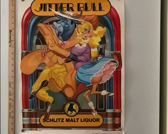 Schlitz Malt Liquor Bull Bar Sign - Etsy