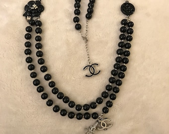 Chanel Style Pearls - Etsy