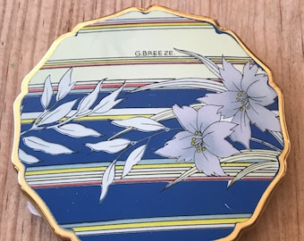 Vintage Stratton Artist G. Breeze Made in England Mirror Makeup Compact