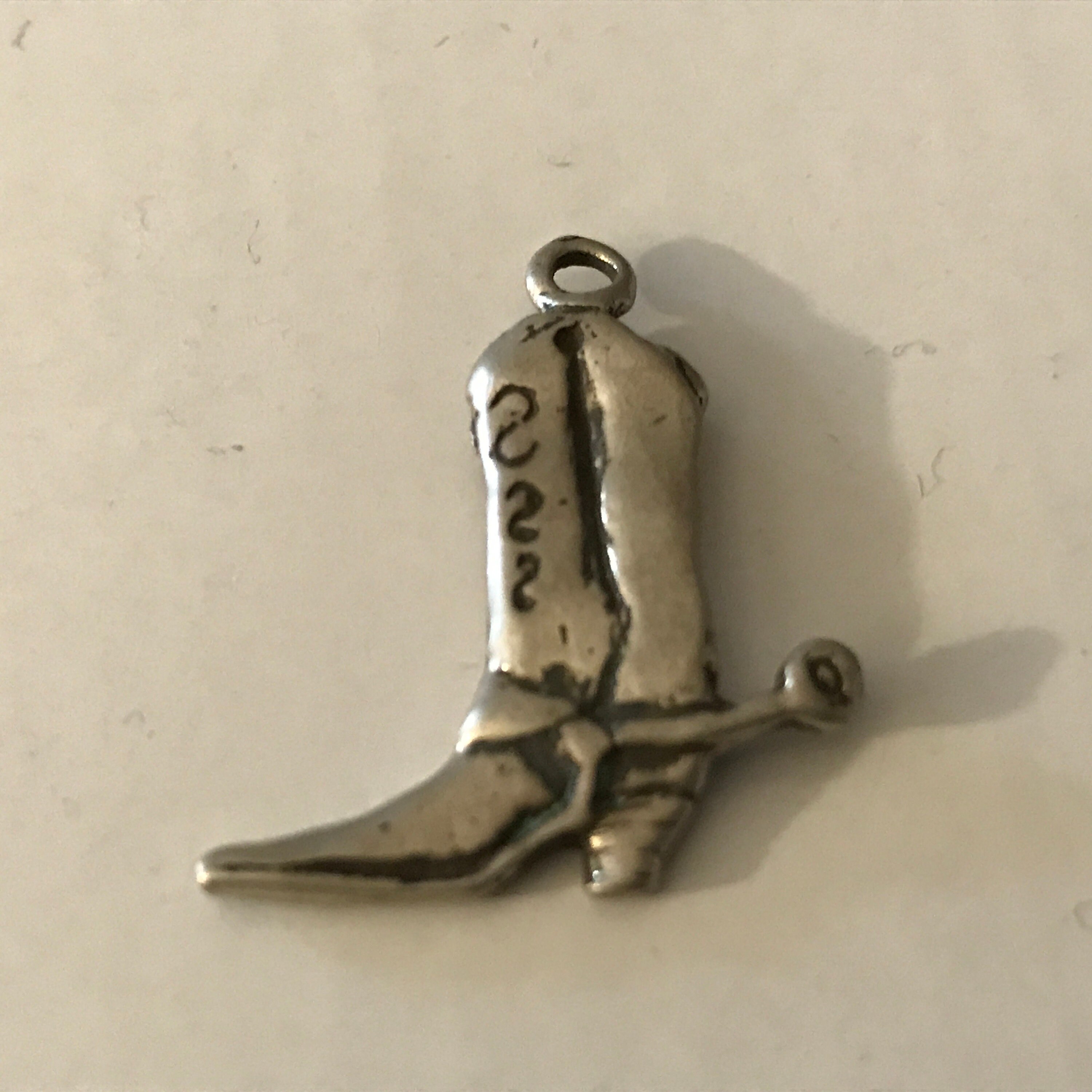Bretelles Vintage Cuir Western – Médaillon Argent – Fabriquées USA