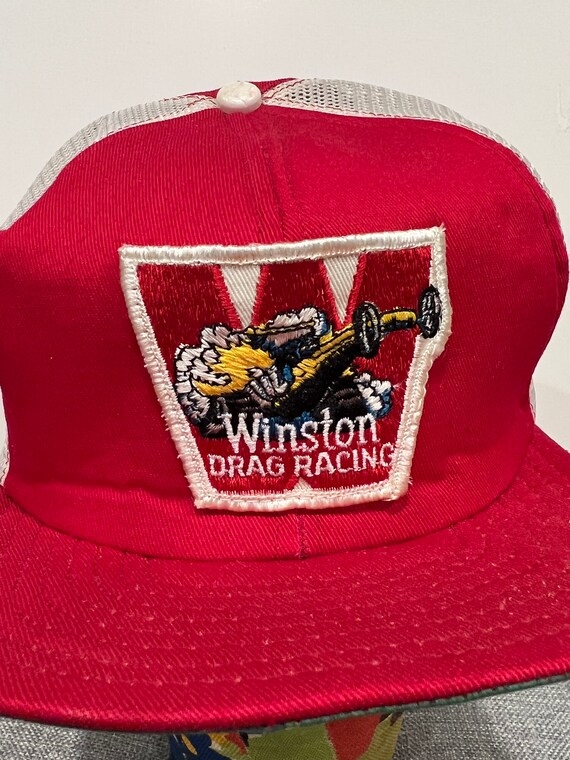 Winston Drag Racing Patch Made in the USA Trucker Vin… Gem