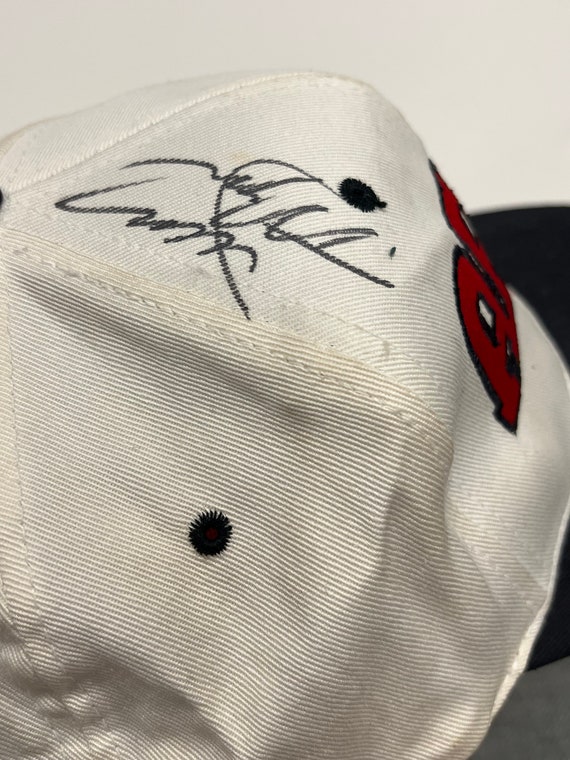 AP Challenge Jeremy Mayfield Signed NASCAR Race car Racing Vintage Snap back hat View 3