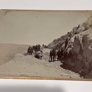 Rare Early Southern California Irrigation Canal Large format Infrastructure photo
