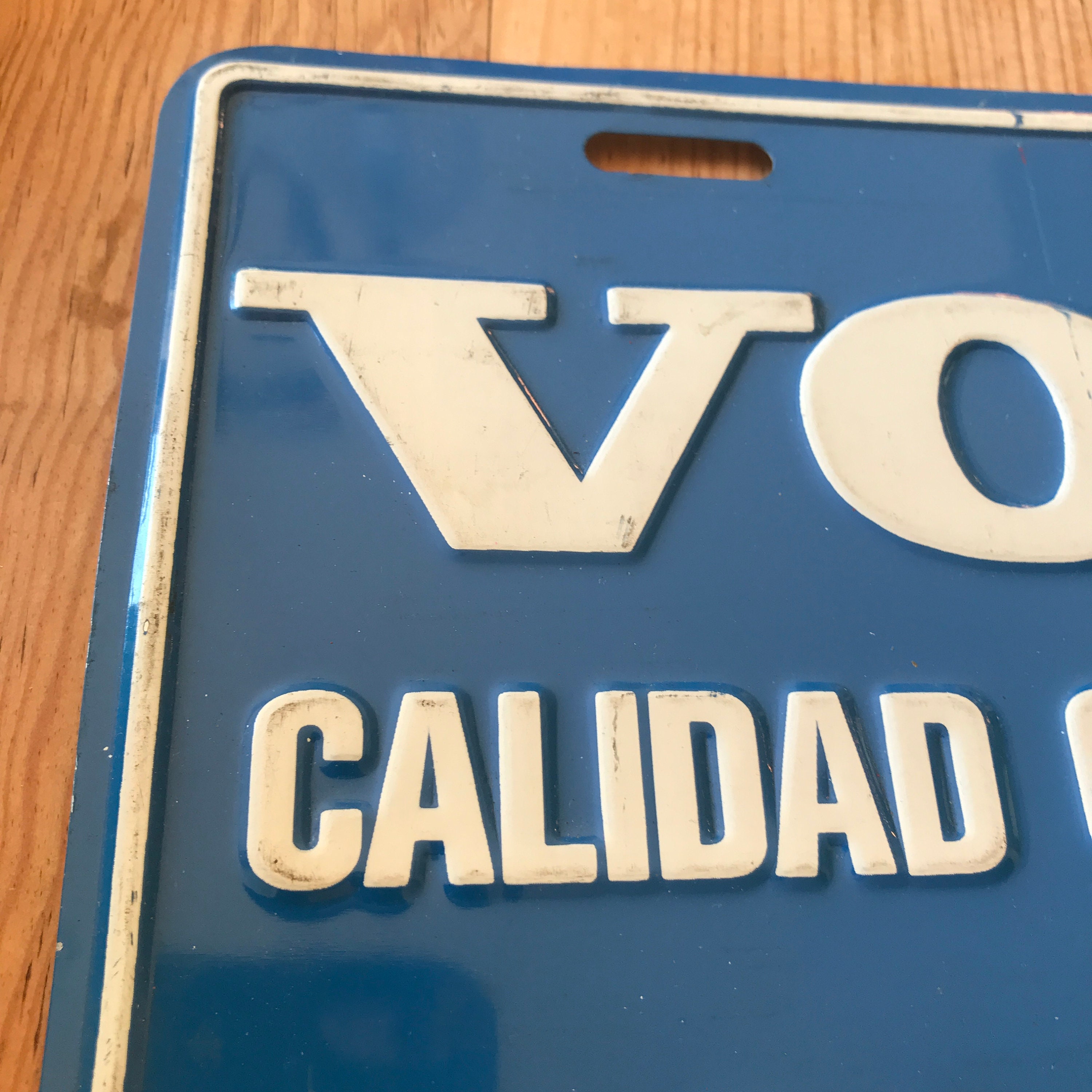 Vintage Volvo Calidad que no se Discute Dealer Car License