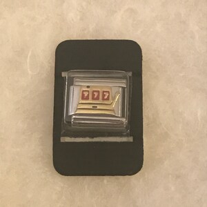 Vintage Las Vegas 777 Lucky Casino Italian NOS charm