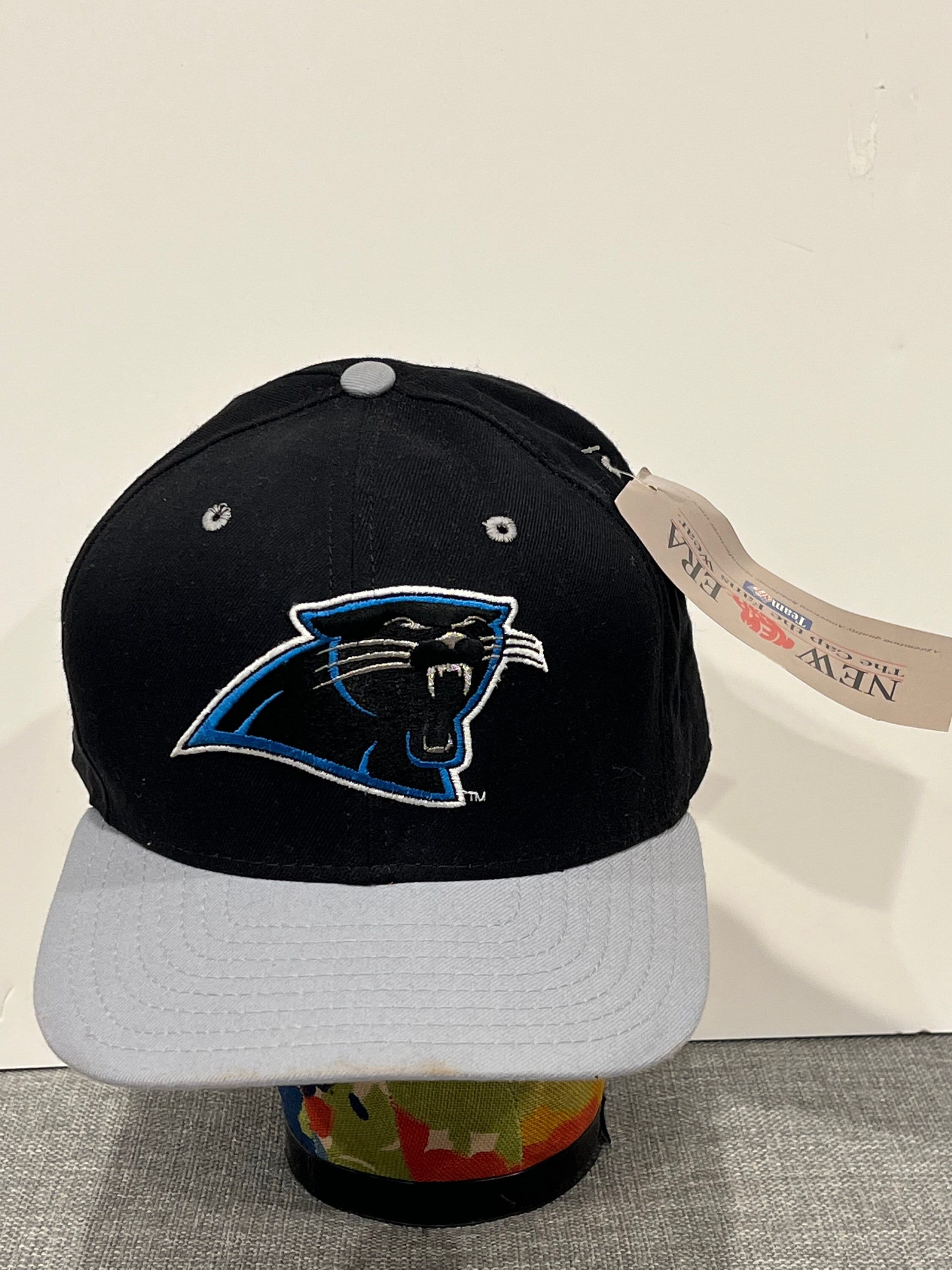 Carolina Panthers NOS New Era With Tag Black and Gray Vintage Snap
